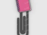 Paperclip ring-bound notepad - M2 - bookmark-0