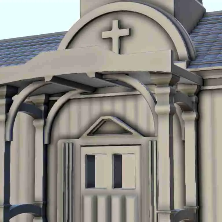 Wild West iglesia con campanario - western viejo ACW EE.UU. ci