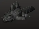 Flexi Chibi Spinosaurus-0