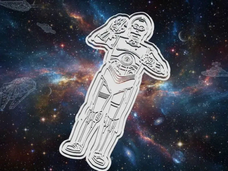 Cookie Cutter C3po Star wars