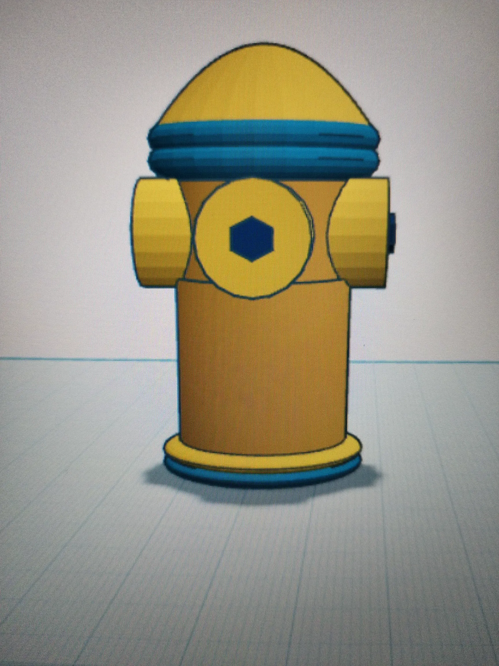 MINIONS FIRE HYDRANT/ DE LEON
