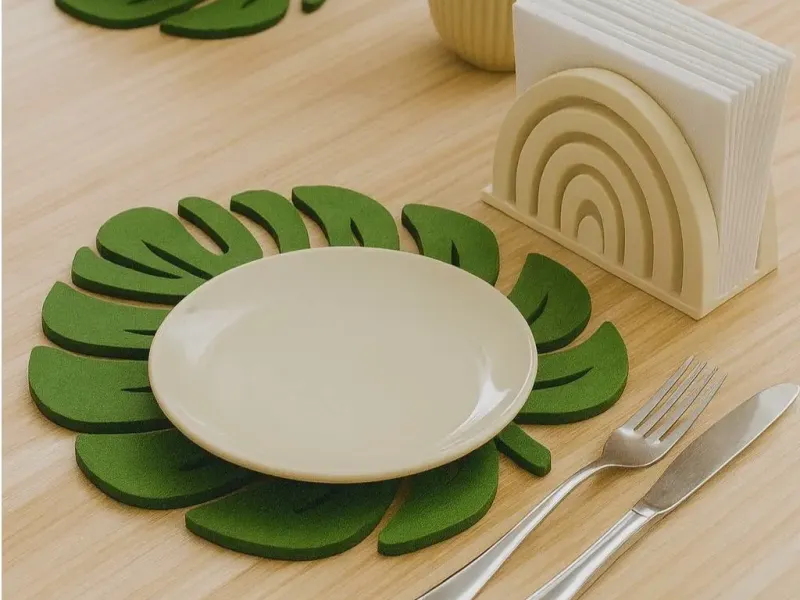 Placemat Monstera Leaf -MOKA Design