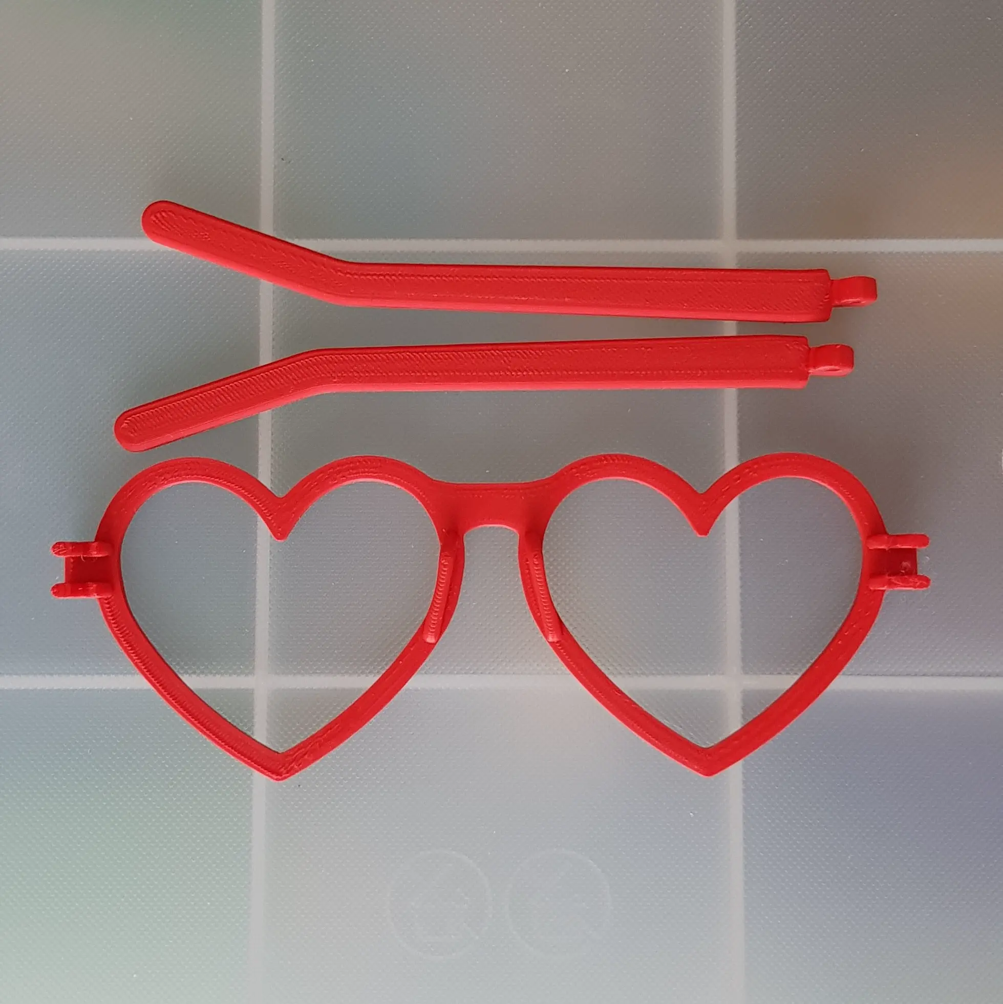 Heart Glasses - Saint Valentine's Day