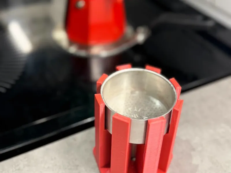 Basket Stand for 6-Cup Bialetti Moka Pot
