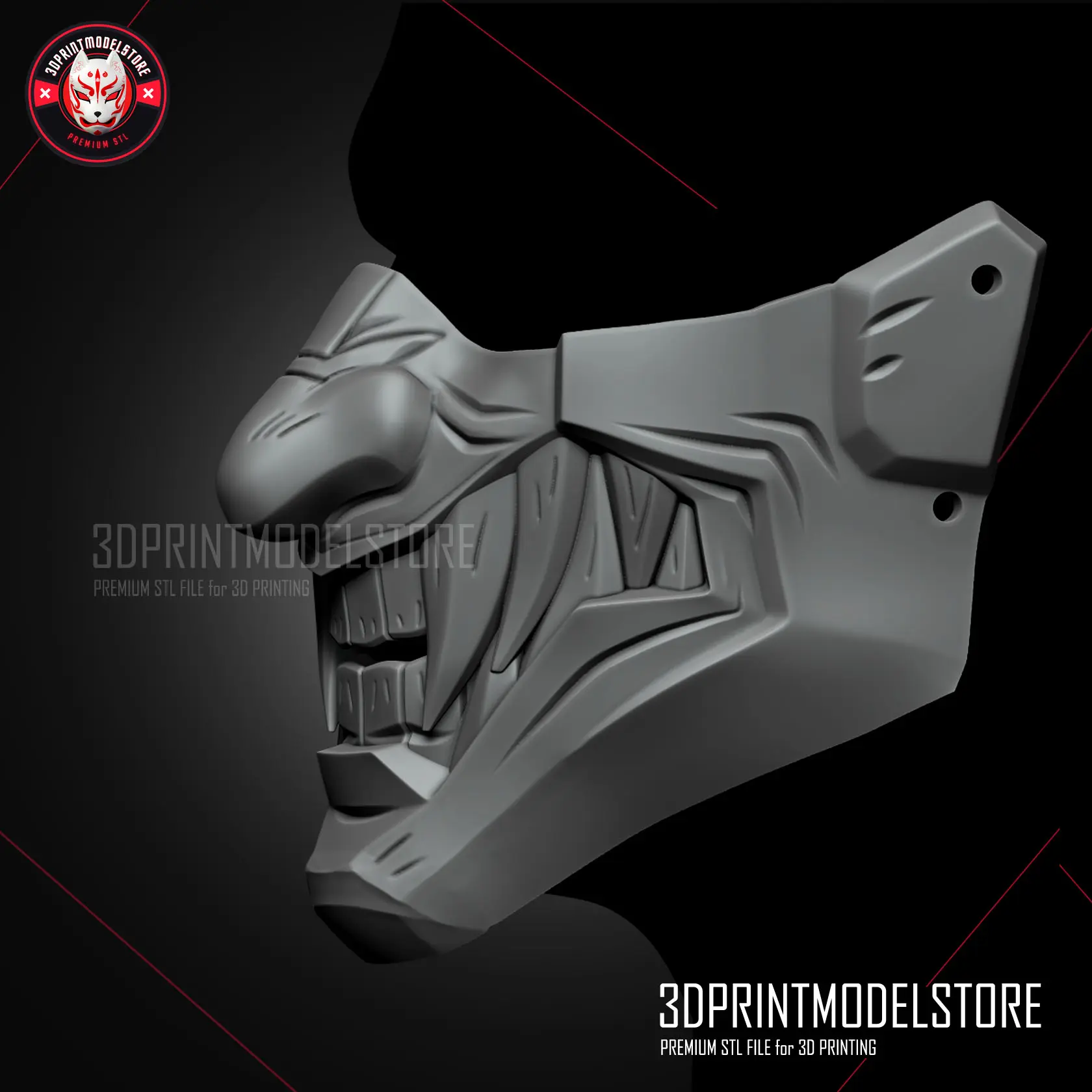 Ninja Kamui Mask - Higan Cosplay Oni Samurai