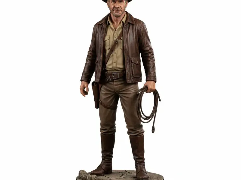 Indiana Jones Inspired 3d Figurine
