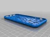 iPhone 8 case with hexagons-1