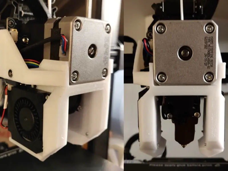 قناة مروحة الرأس الساخن لـ Ender 3 V3 KE (عامة وأخف وزناً)