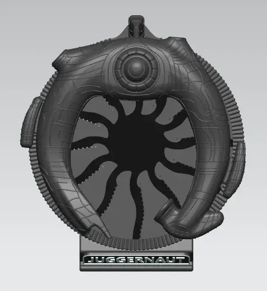 Ship on a stand "JUGGERNAUT" of engineers from the planet LV
