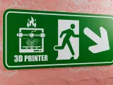 3D Printer Emergency Sign - Right Arrow Down-Right-6