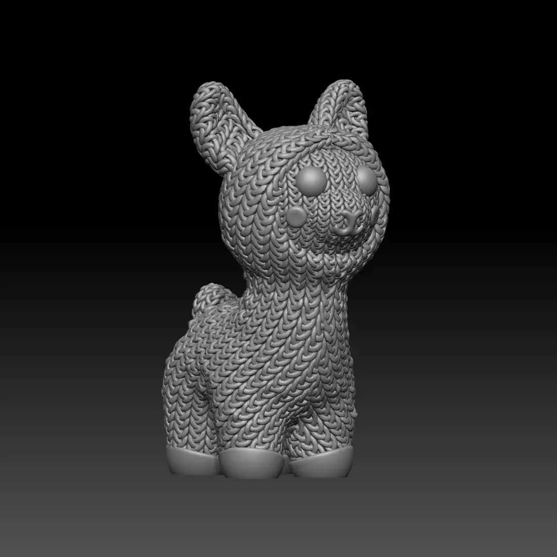 Knitted Lama