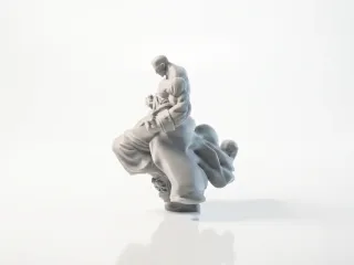 Lee Sin Martial Arts Figurine LOL Champions 3D Printable