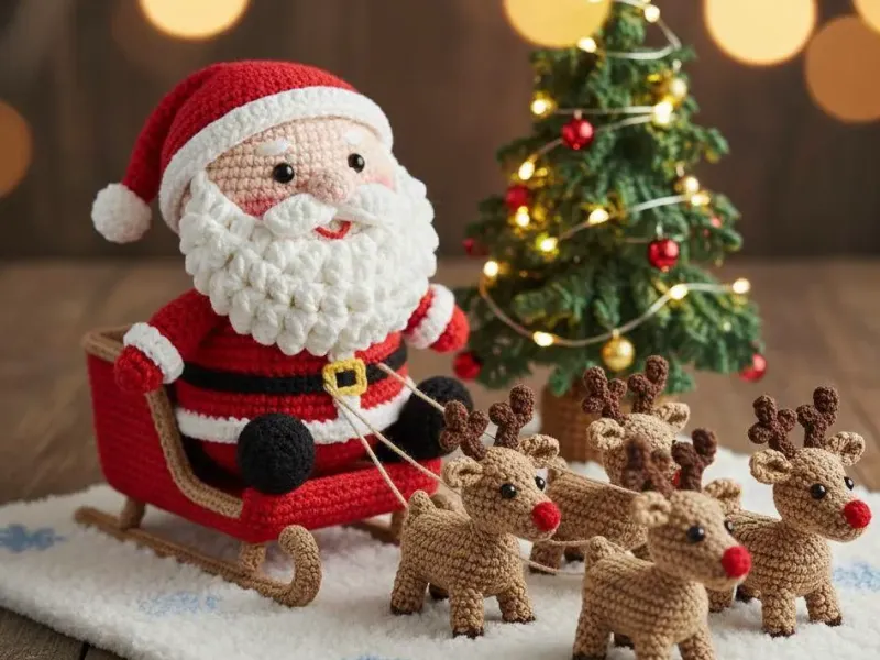 santa croché