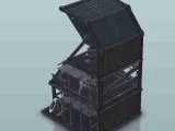 Surveillance post on scaffolding - sci-fi science fiction fu-2