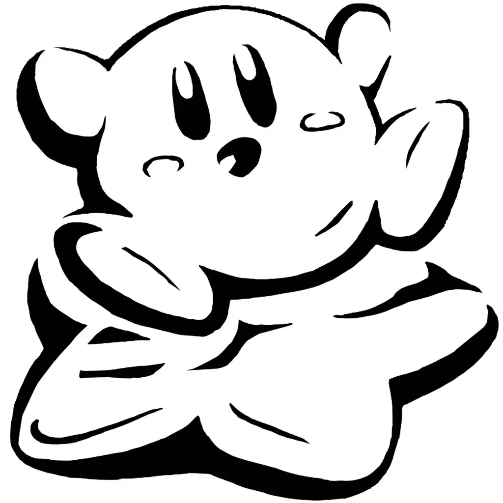 Kirby stencil 5