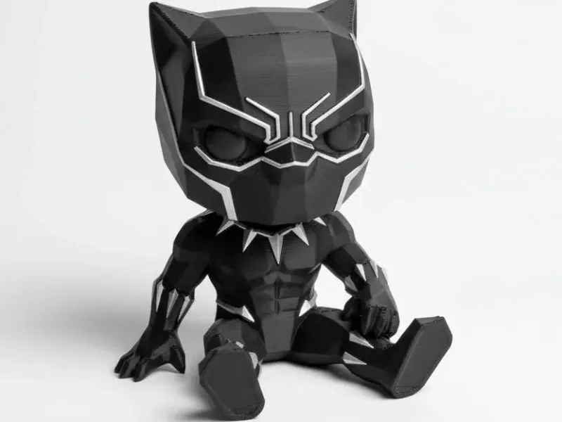 Black Panther Chibi Figure 🐾🖤