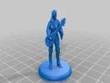 Female Bard with Lute-2