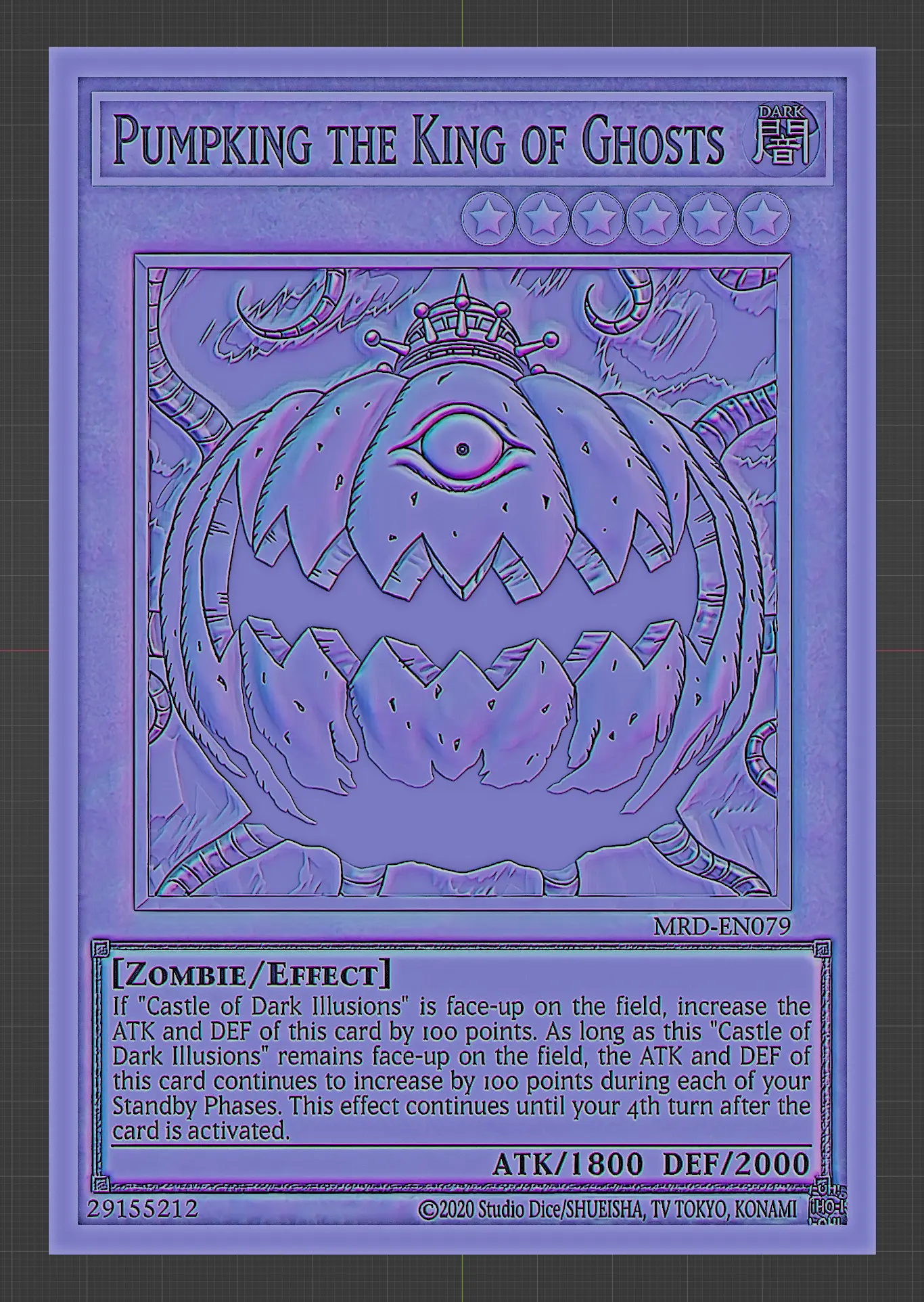 PUMPKING DER KÖNIG DER GEISTER -YUGIOH