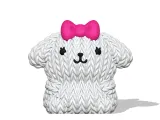 Pompompurin and Macaroon - Multipart - Knitted - Crochet-4