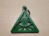 Illuminati keychain-1