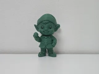 Waving Elf with Hat Christmas Workshop Figure