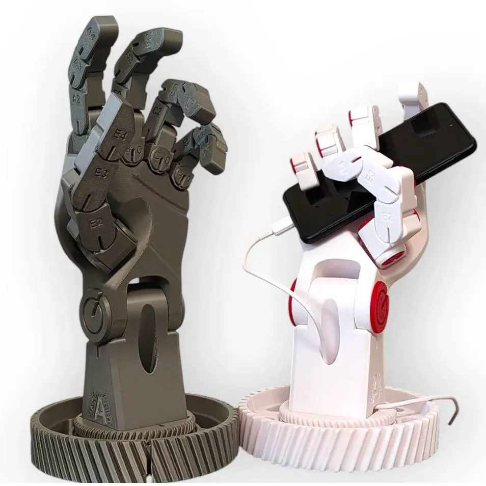3D Printed Robot Hand - Education - PLA - 3D printed product - фото 7