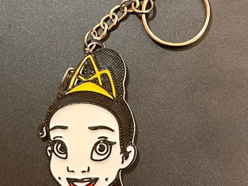 Keychain Tiana The Princess
