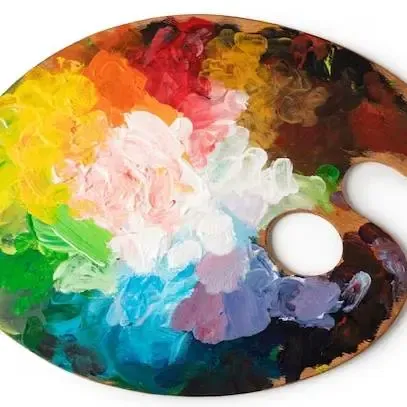 paleta para pinturas