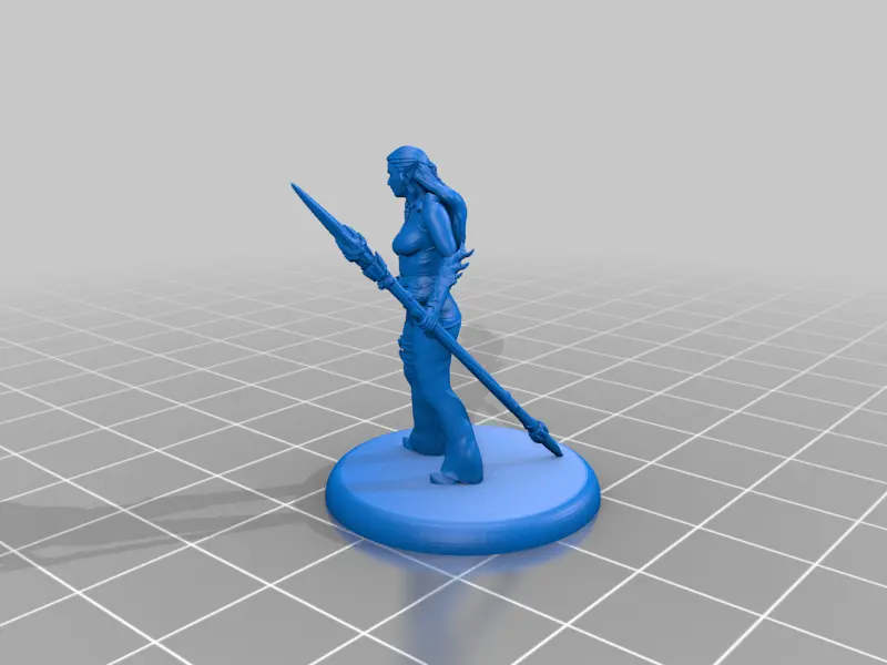 Female Triton - Tabletop Miniature