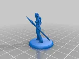 Female Triton - Tabletop Miniature-2