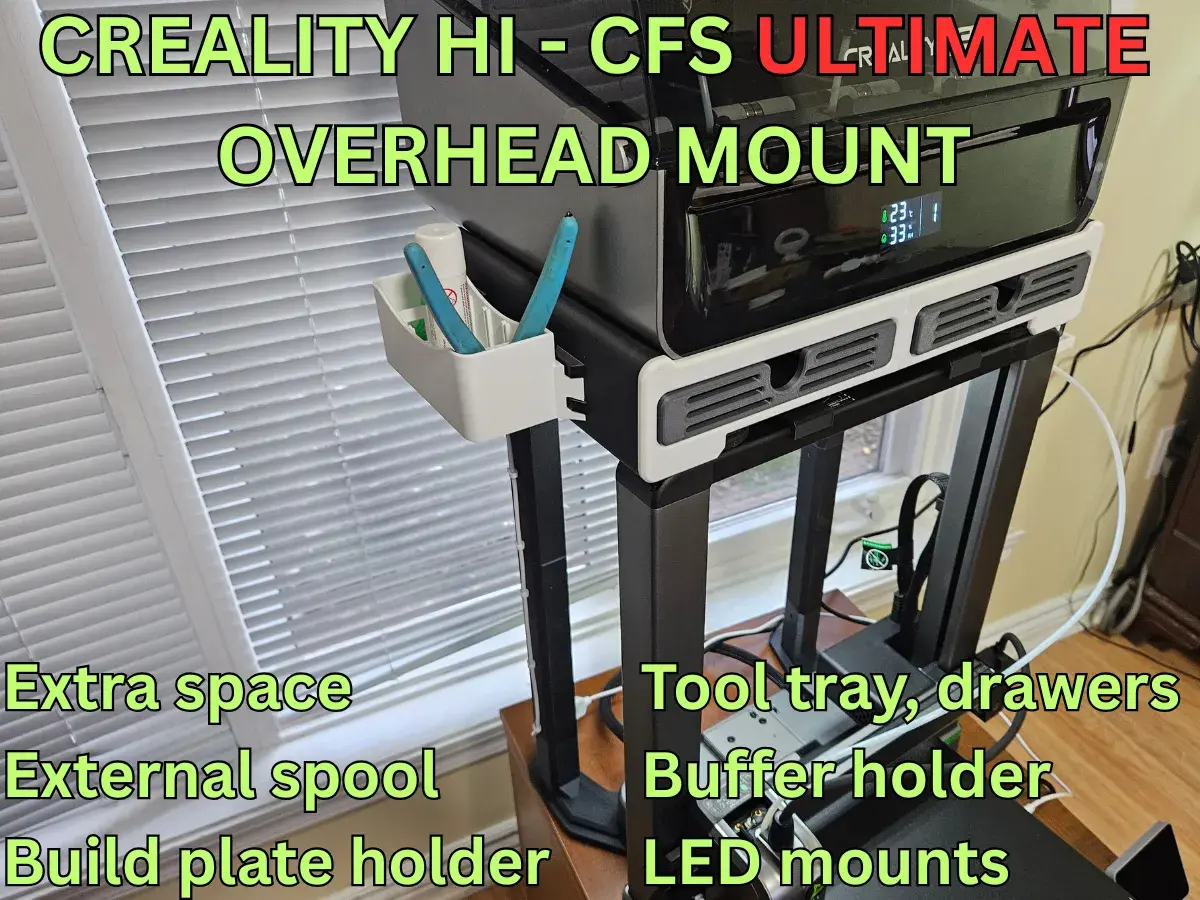CFS OVERHEAD MOUNT - ULTIMATE FOR CREALITY HI