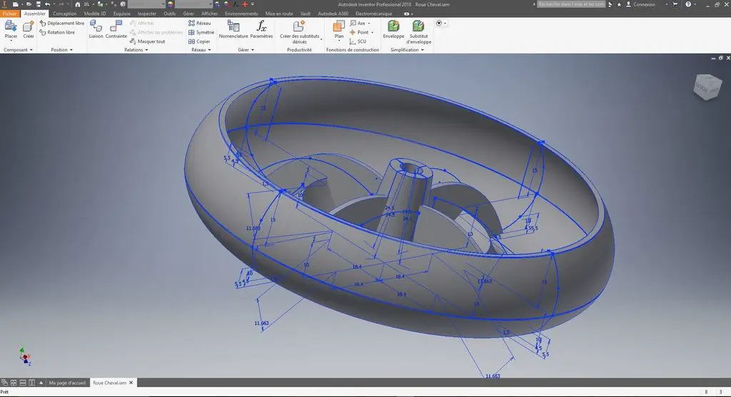 Plastic Wheel for Old Toy (Wooden Horse 70')