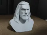 Bust Aquaman - Lowpoly-0