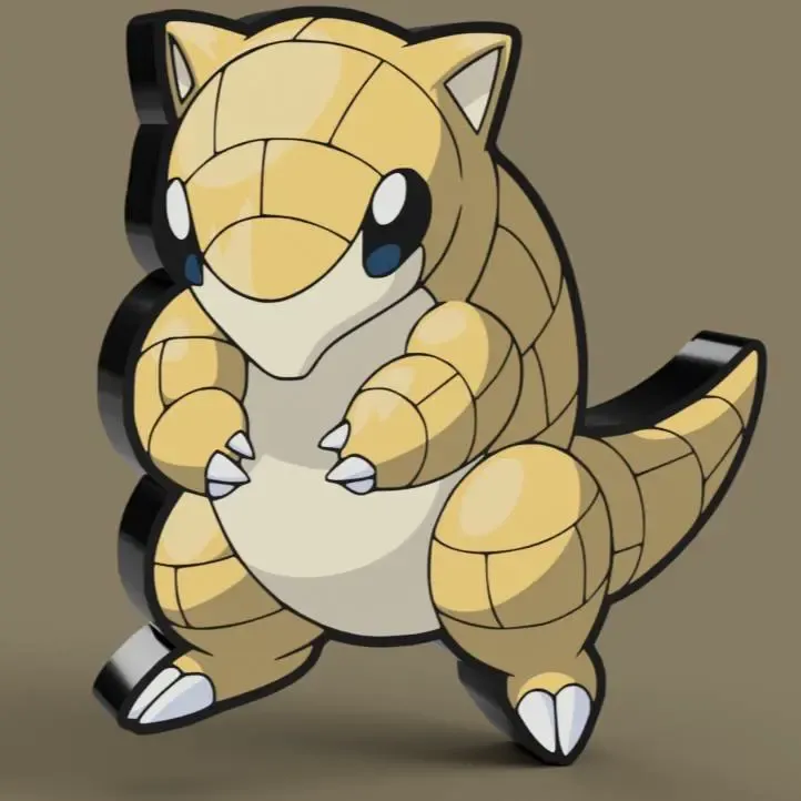 Sandshrew Lightbox