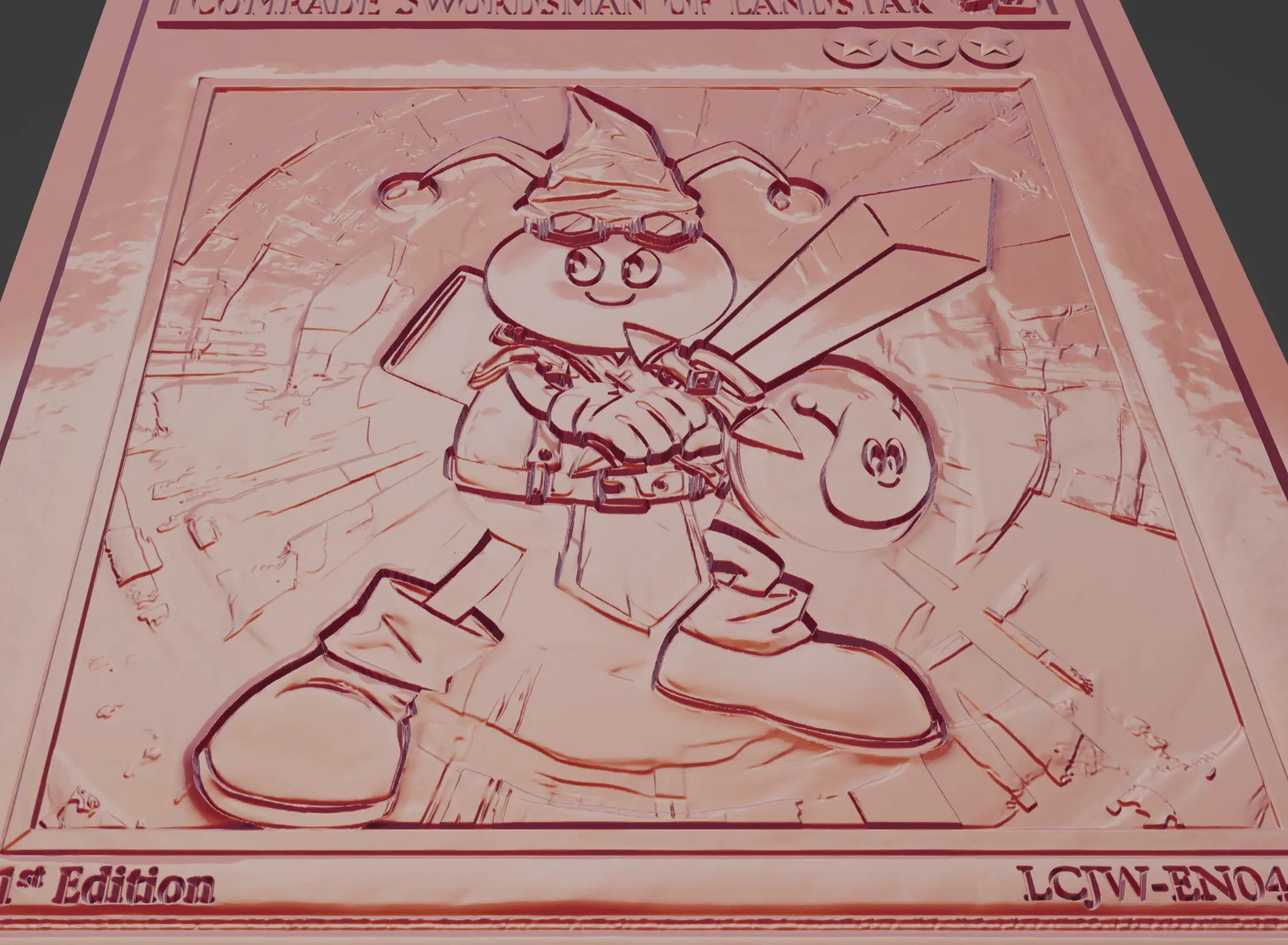 comrade swordsman of landstar - yugioh