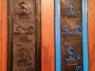 Egyptian Heiroglyphics - Making a Cartouche