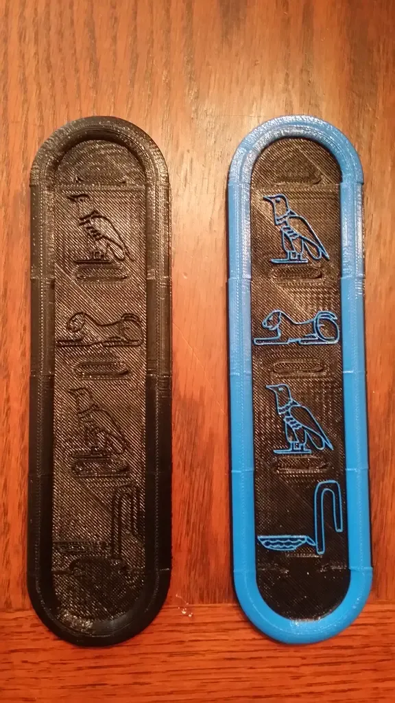 Egyptian Heiroglyphics - Making a Cartouche