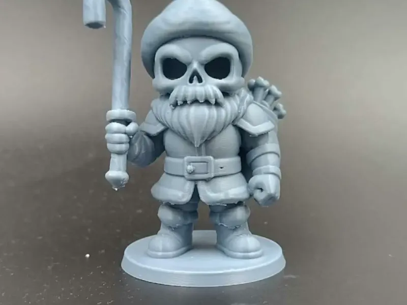 Scheletro Guerriero Babbo Natale - Giocattolo di Natale