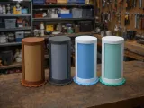 Rotating Storage Container – Modular Two-Color Organizer-1