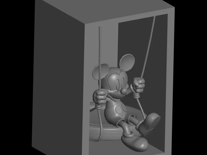 library mickey mouse
