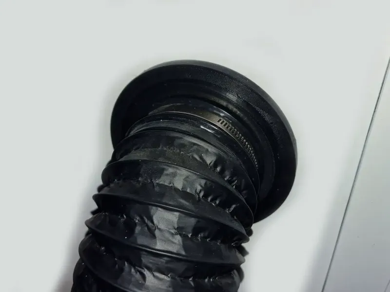 Ventilation murale amovible 100Ø avec néodyme