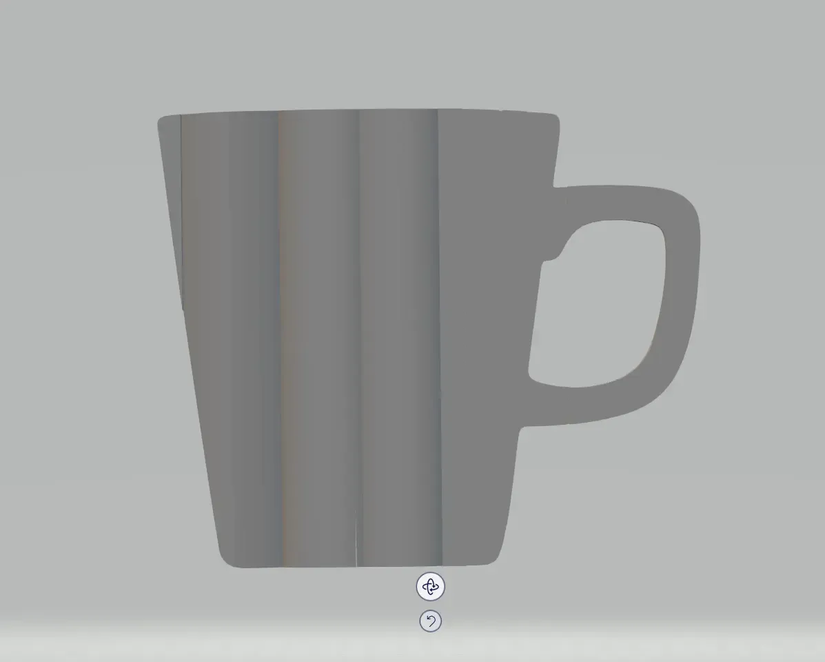 I Love Coffee Mug shape to word