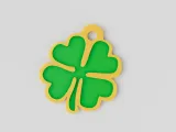 Luck Clover keychain-2
