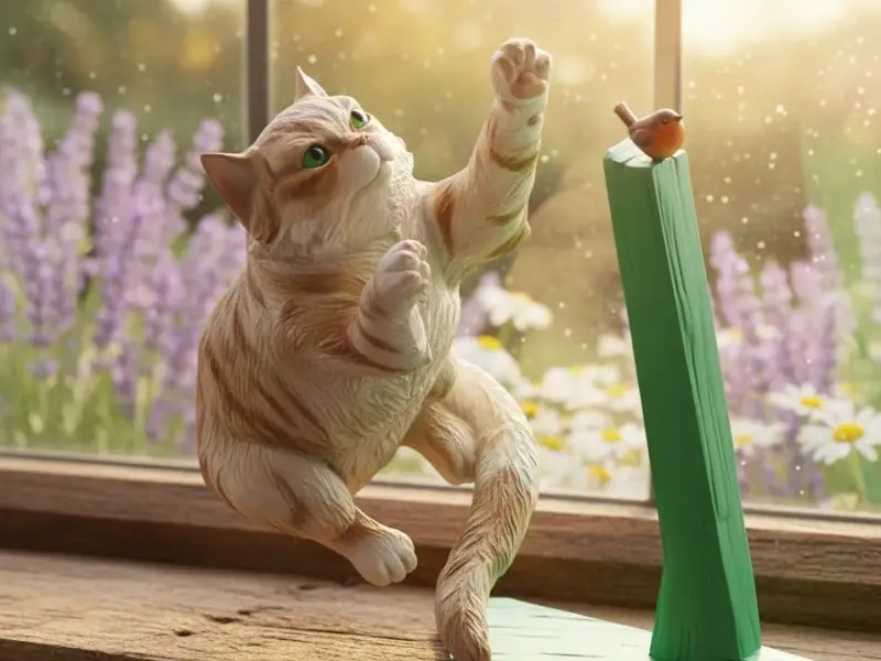 Gato cazador