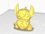 Stitch G Keychain-2