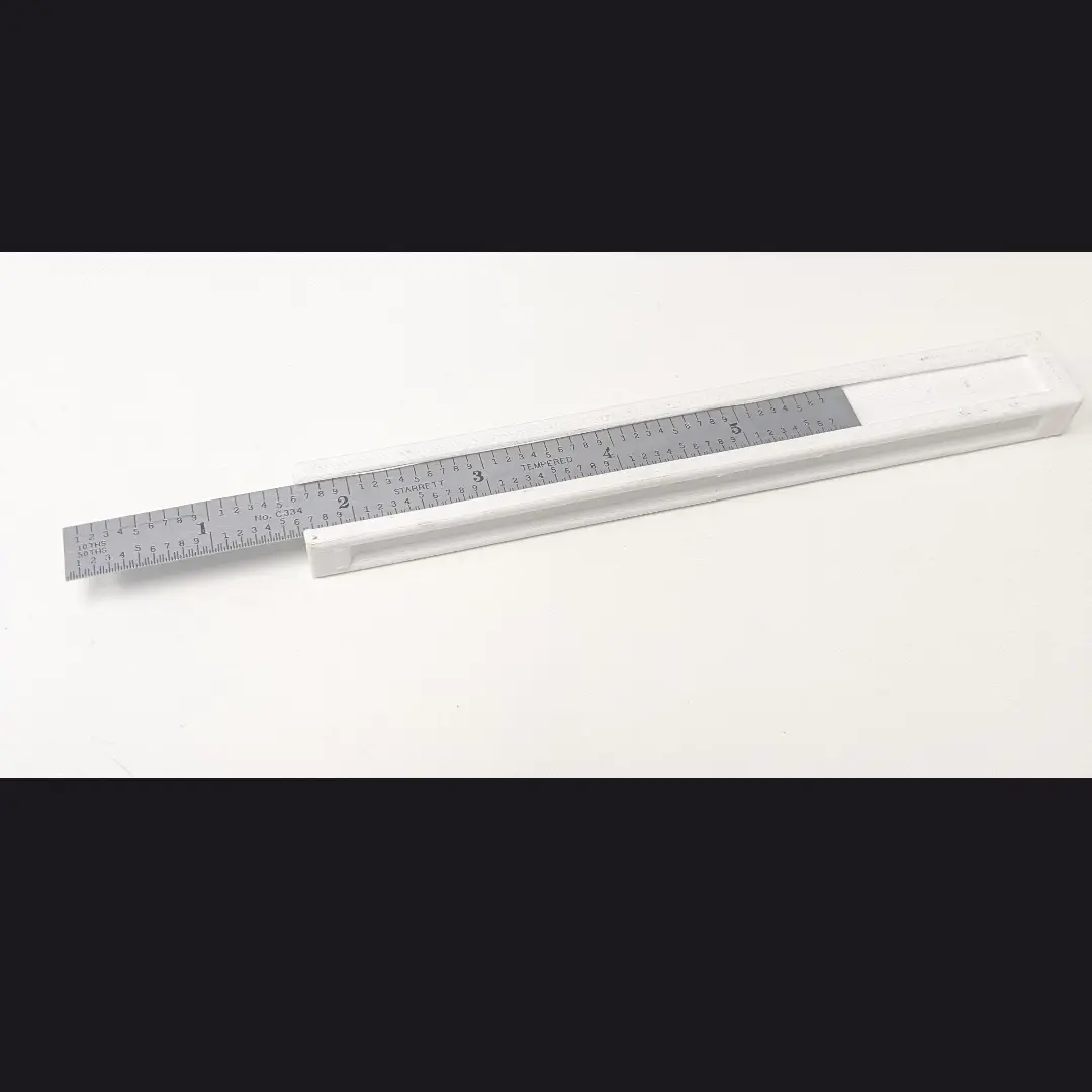 Free Stationery & Learning Tools STL Download - calibrated ruler ...