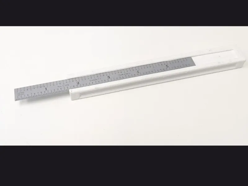 calibrated ruler sleeve