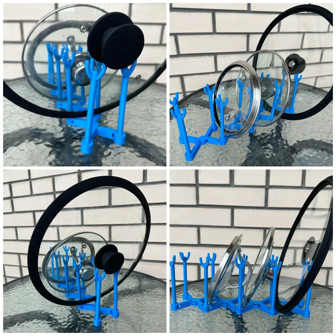 Folding Kitchen Dish Stand