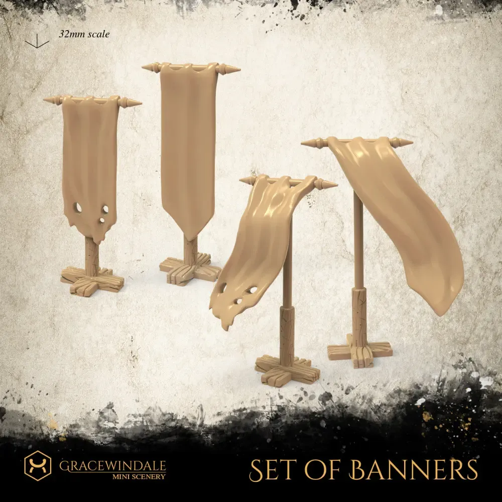 Set of Banners