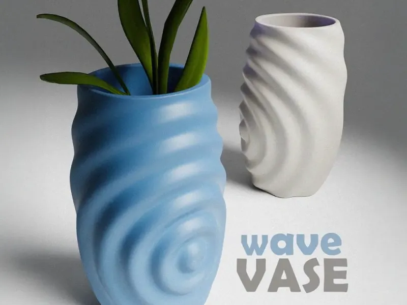 Wave Vase